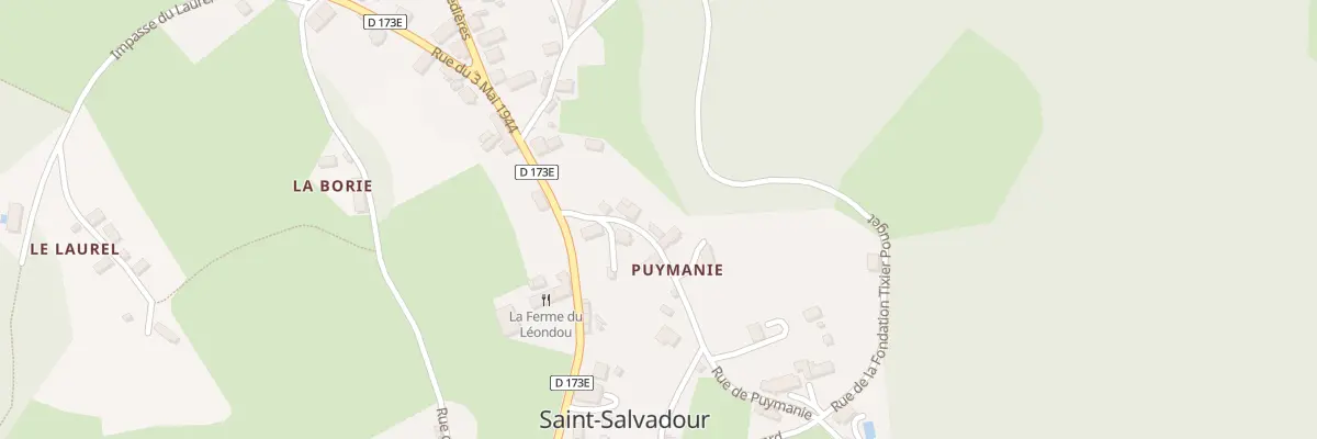 Plan du 5158 Bois de Chevant à Saint-Salvadour