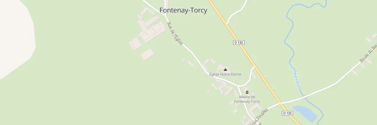 Plan du 11 Rue de l’Eglise à Fontenay-Torcy