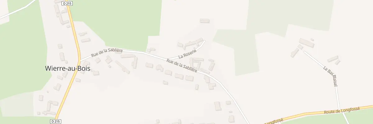 Plan du 289 Rue de la Sablière à Wierre-au-Bois