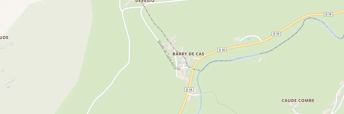Plan du 5097 Barry de Cas à Caylus