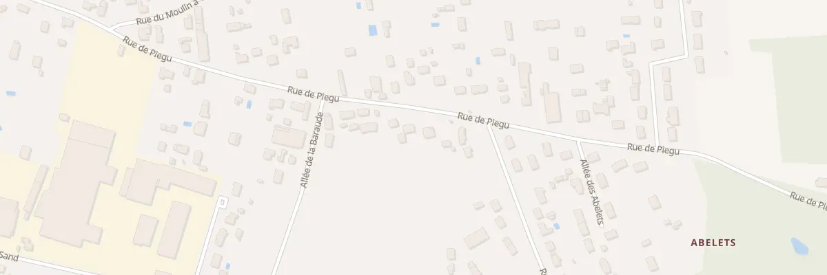 Plan du 41 Rue de Piégu à Romorantin-Lanthenay