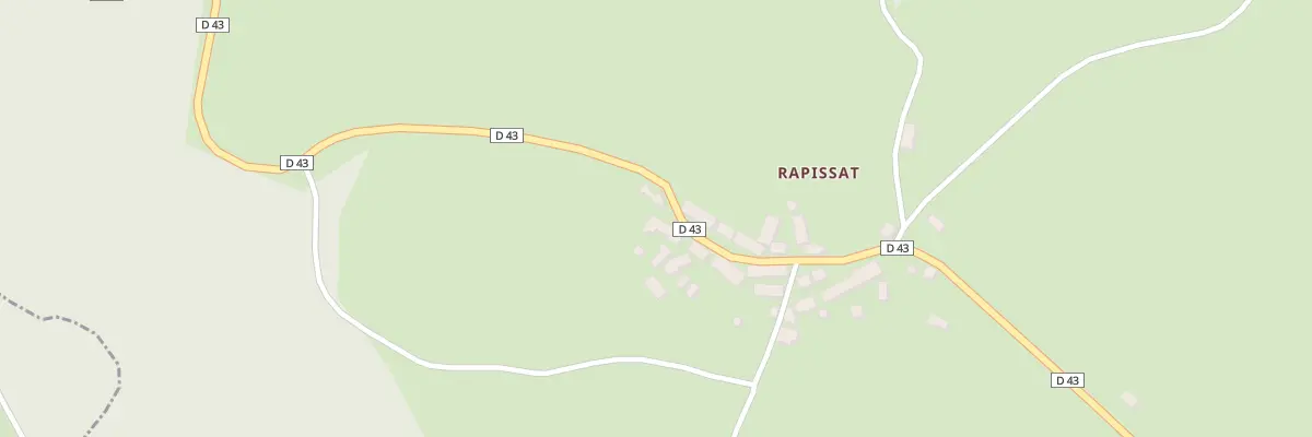 Plan du 2 Rapissat à Saint-Dizier-Masbaraud