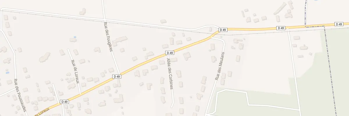 Plan du 163 Rue de Loreux à Romorantin-Lanthenay