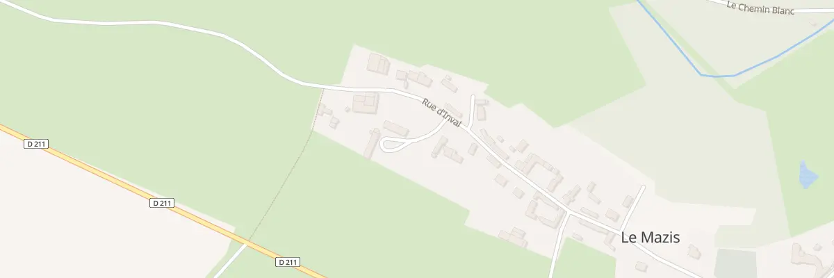 Plan du 3 Rue d’Inval au Mazis