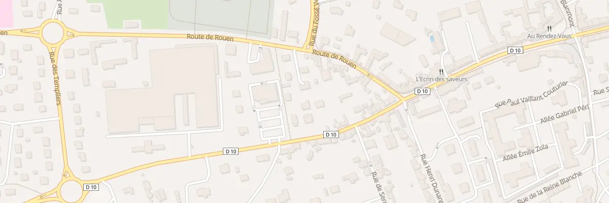 Plan du 72 Rue du Faubourg de Neaufles à Gisors