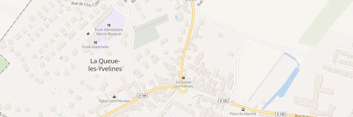 Plan du 11 Rue de la Gare à La Queue-les-Yvelines