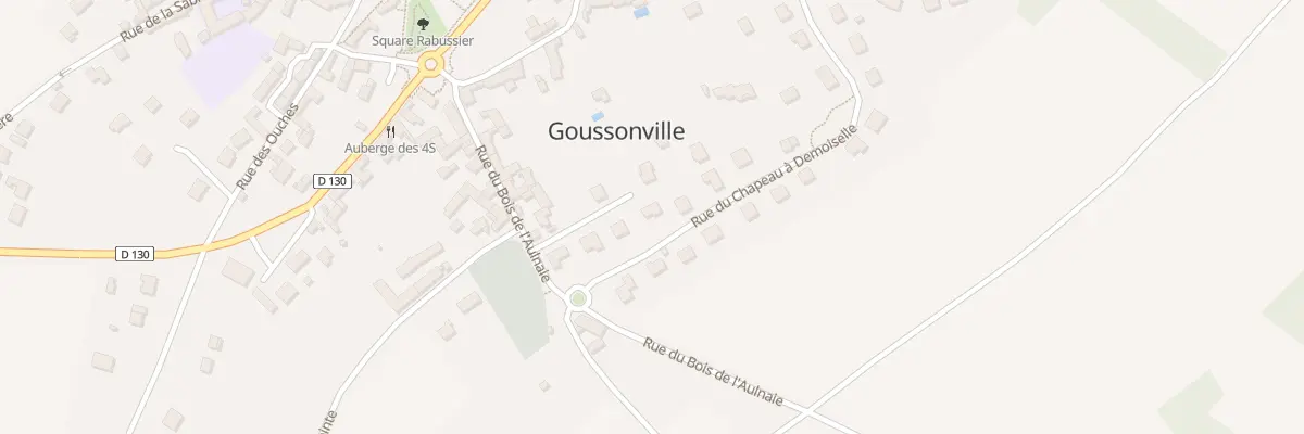 Plan du 22 Rue du Chapeau A Demoiselle à Goussonville