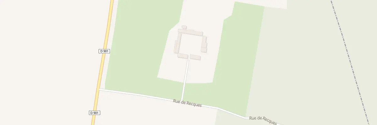 Plan du 21 Rue de Recques à Longvilliers