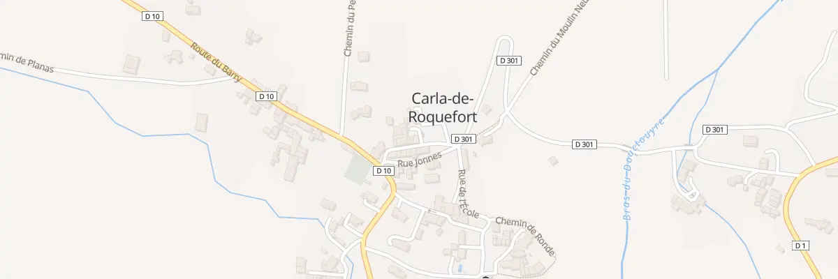Plan du 53 Jonnes à Carla-de-Roquefort