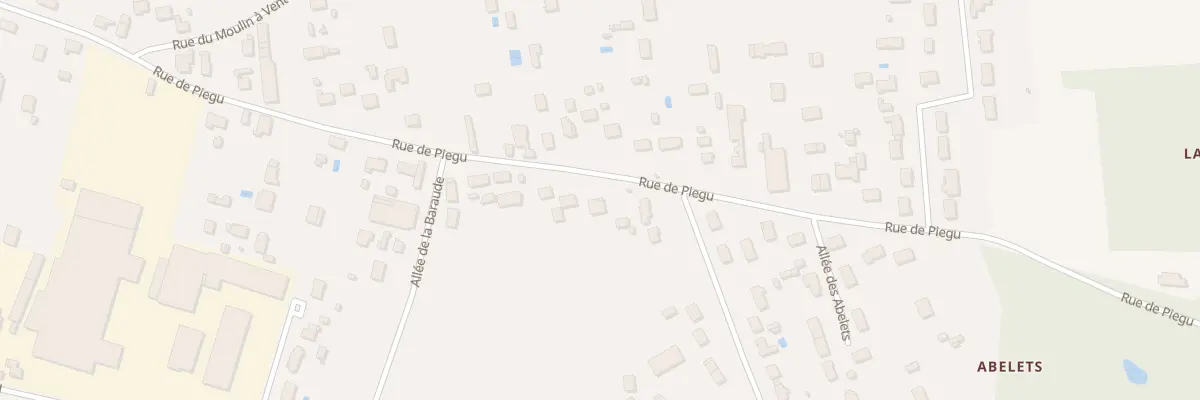 Plan du 43 Rue de Piégu à Romorantin-Lanthenay