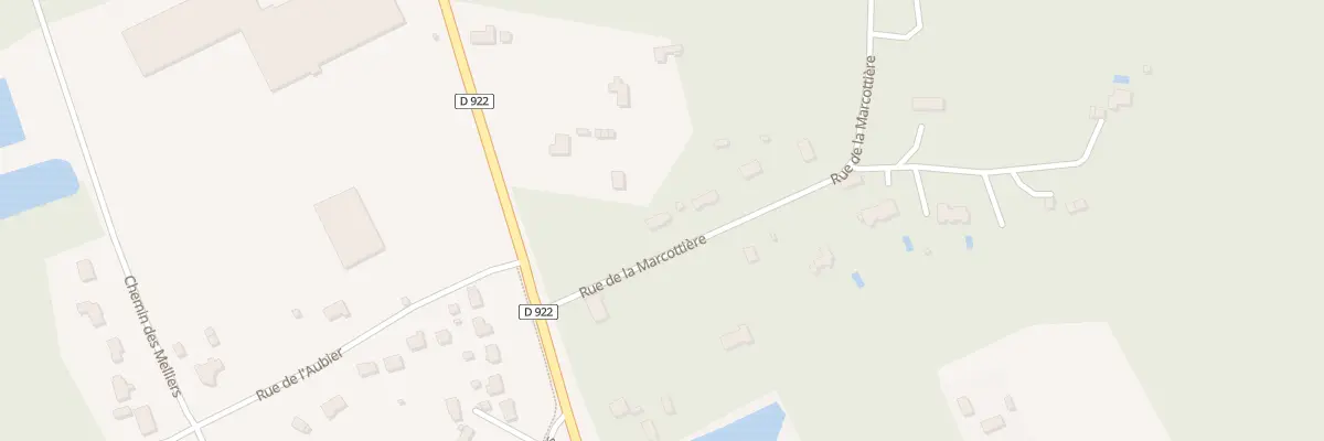Plan du 127 Rue de la Marcottiere à Villefranche-sur-Cher
