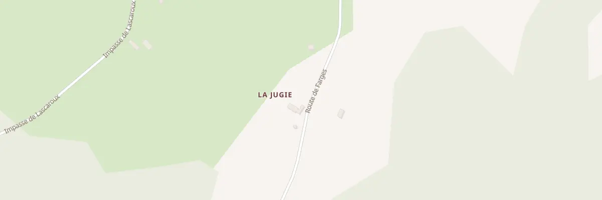 Plan du 5255 La Jugie à Puy-d’Arnac
