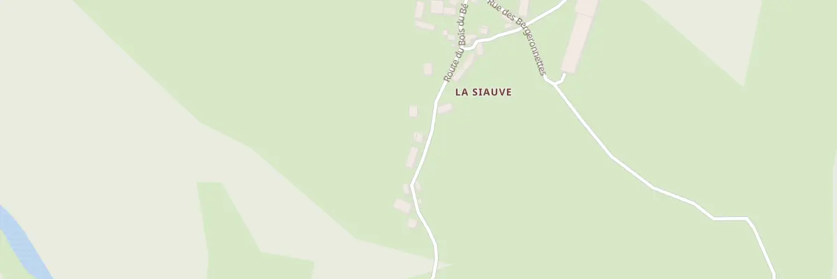 Plan du 5004 Lasiauve Ouest à Eymoutiers