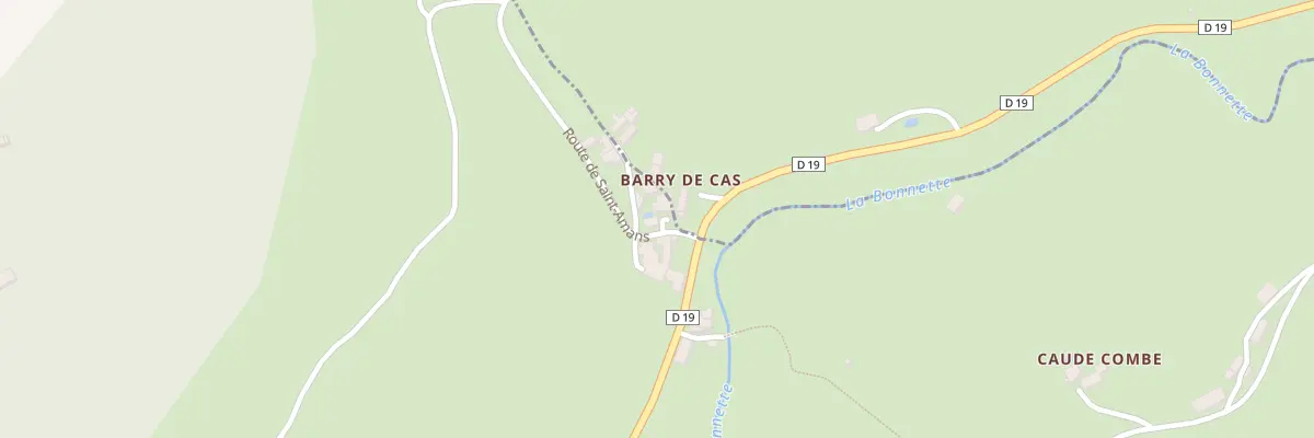 Plan du 5099 Barry de Cas à Espinas