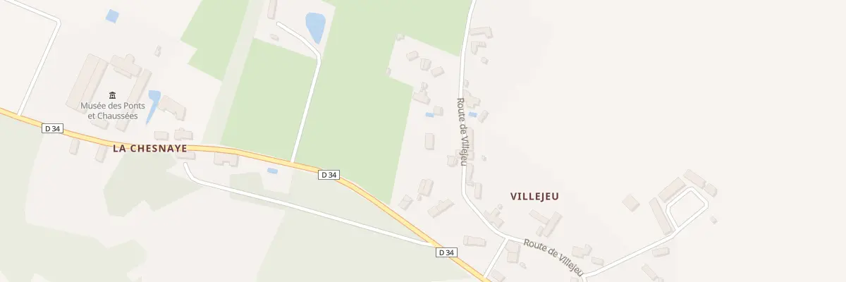 Plan du 5370 Villejeu à Guilly