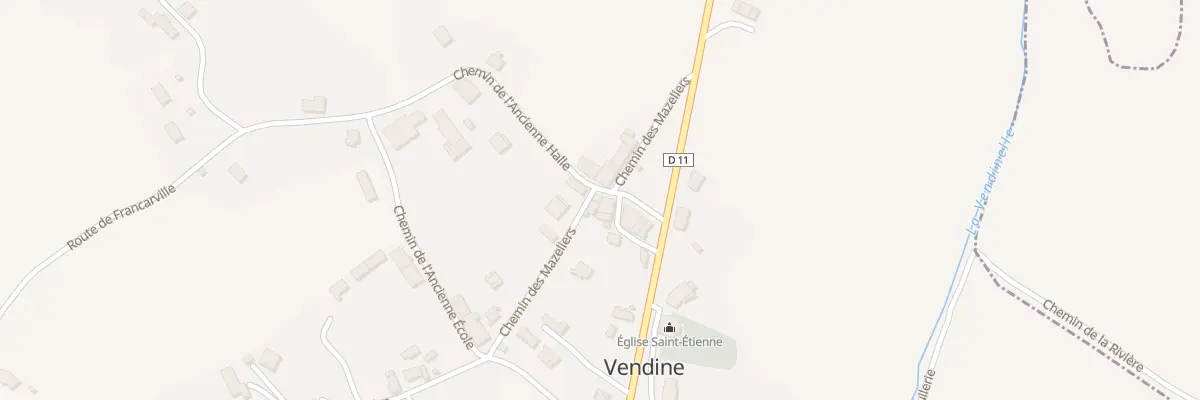 Plan du 10 Le Village à Vendine