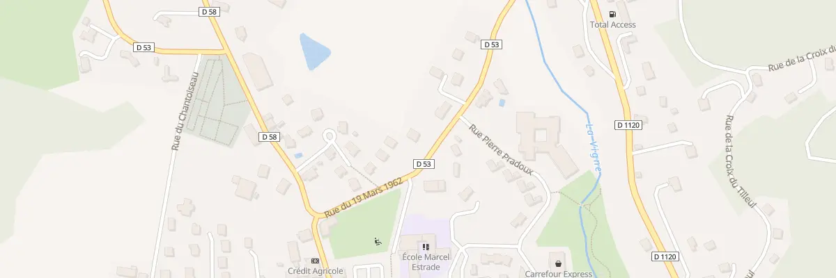 Plan du 5136 A Lachaud à Naves
