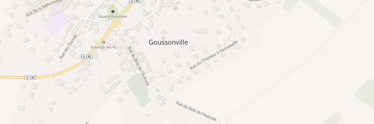 Plan du 20 Rue du Chapeau A Demoiselle à Goussonville