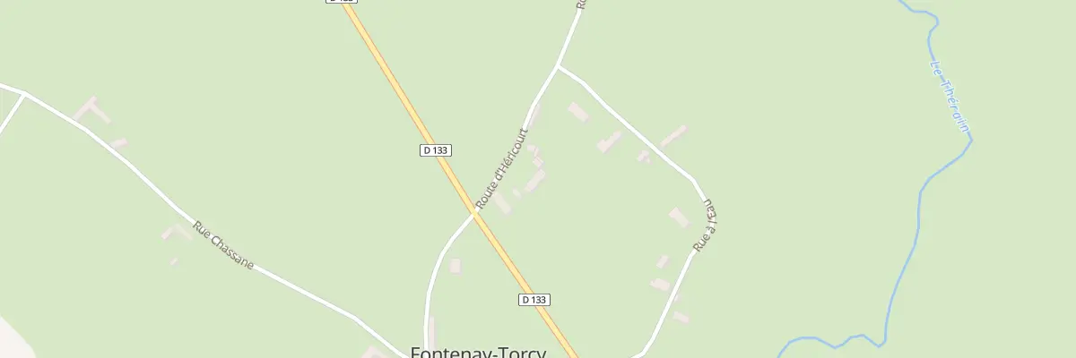 Plan du 1B Rte d’Hericourt à Fontenay-Torcy