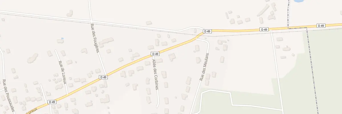 Plan du 165 Rue de Loreux à Romorantin-Lanthenay