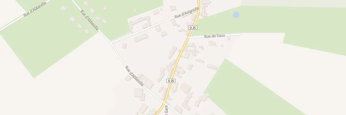 Plan du 22 Rue Principale à Fresnes-Tilloloy