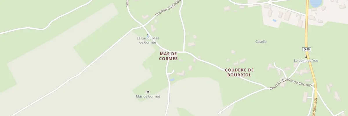 Plan du 5149 Couderc de Bourriol à Espédaillac