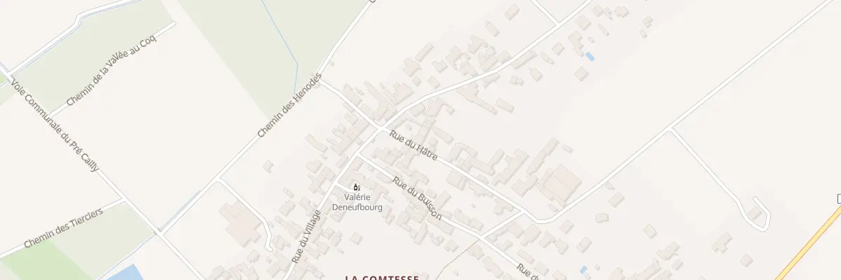 Plan du 3 Rue du Hâtre à Cléry-Saint-André