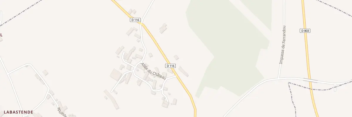 Plan du 112F Embardiere à Tauriac