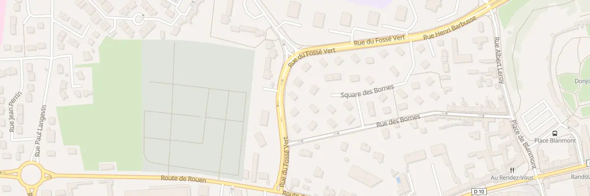 Plan du 4 Rue du Fossé Vert à Gisors