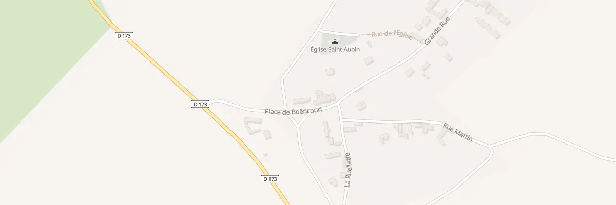 Plan du 3 Pl de Boencourt à Béhen