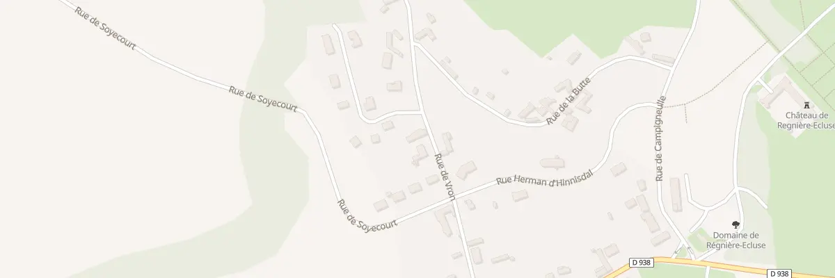 Plan du 5006 Rue de Vron à Regnière-Écluse