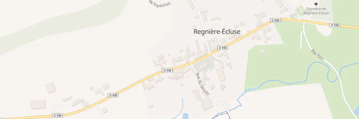 Plan du 23 Rue du Regiment de la Chaudier à Regnière-Écluse