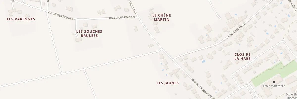 Plan du 41 Rue du Onze Novembre à Chaingy