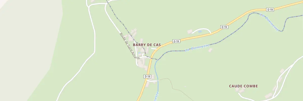 Plan du 5550 Barry à Caylus