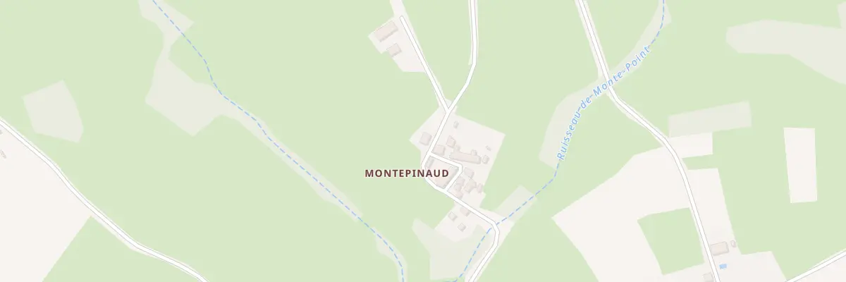 Plan du 2 Montepinaud à Méasnes