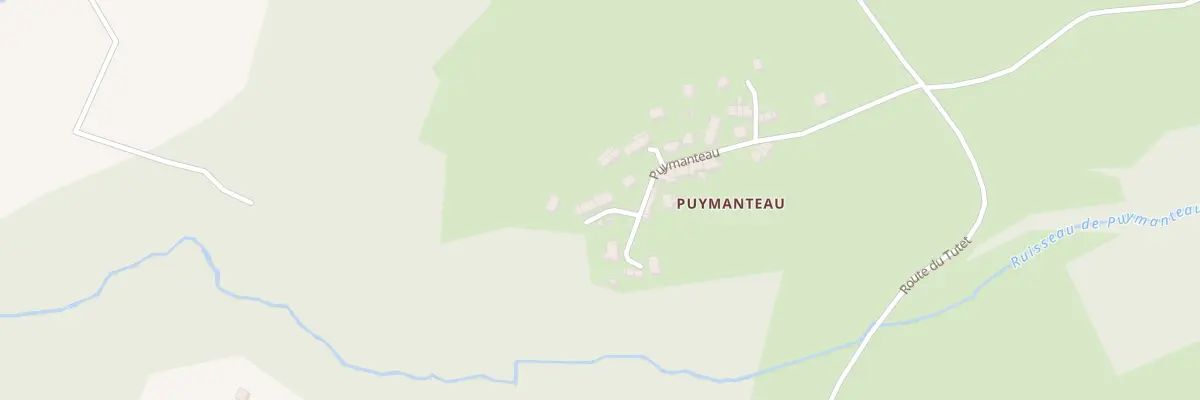 Plan du 19 Puymanteau à La Celle-Dunoise