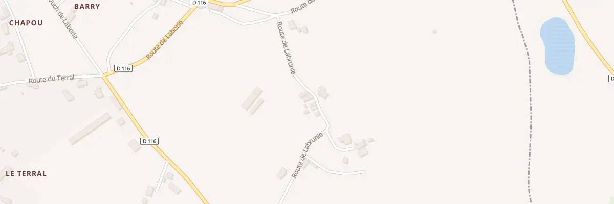 Plan du 5118 Labrunie à Tauriac