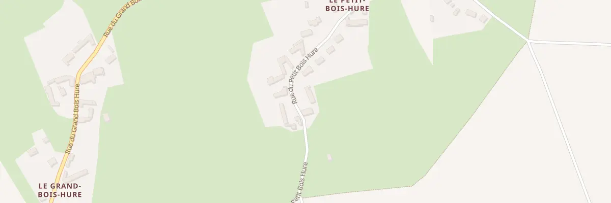 Plan du 19 Rue du Petit Bois Huré à Boisjean