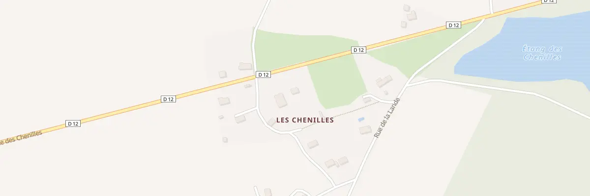 Plan du 15 Rue des Chenilles à Jeu-les-Bois