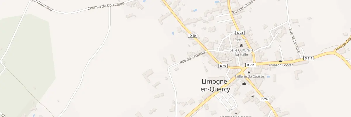 Plan du 5228F Rue du Château à Limogne-en-Quercy
