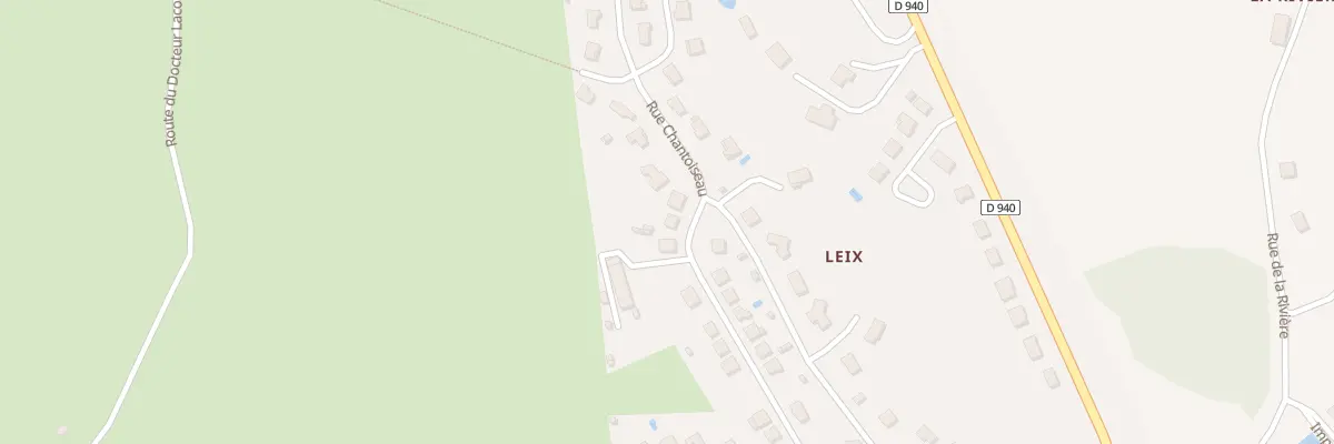 Plan du 27 Rue des Roses Trémières à Sainte-Fortunade