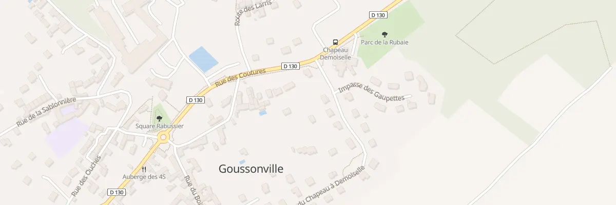 Plan du 34 Rue des Coutures à Goussonville