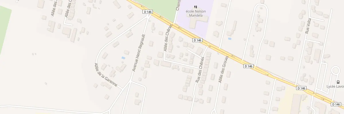 Plan du 10 Rue des Chenes à Porcheville