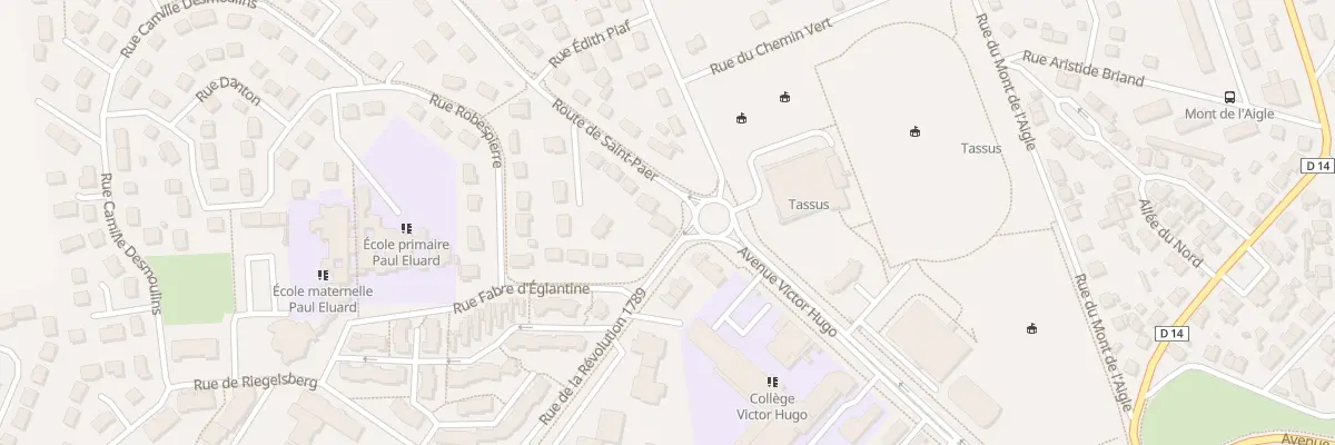 Plan du 1 Rte de Saint-Paer à Gisors