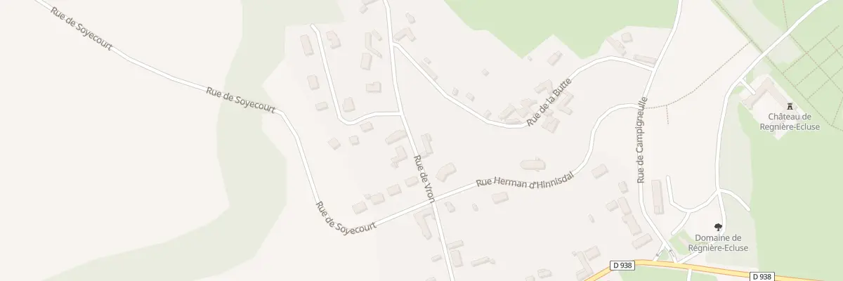 Plan du 5005 Rue de Vron à Regnière-Écluse