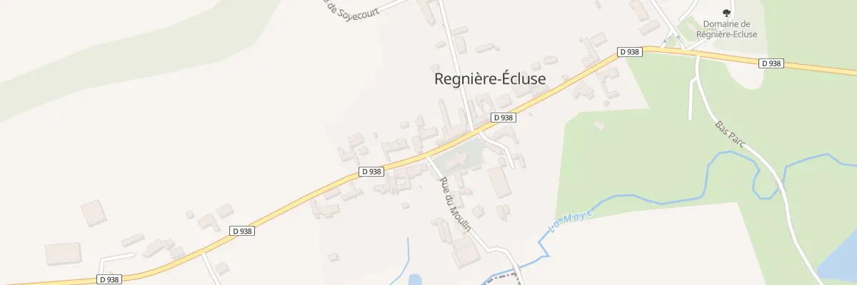 Plan du 27 Rue du Regiment de la Chaudier à Regnière-Écluse