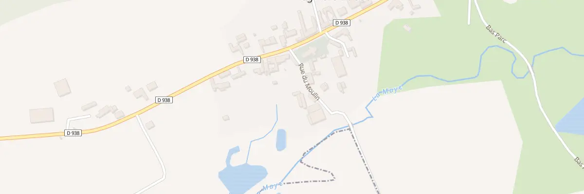 Plan du 5030 Rue du Moulin à Regnière-Écluse