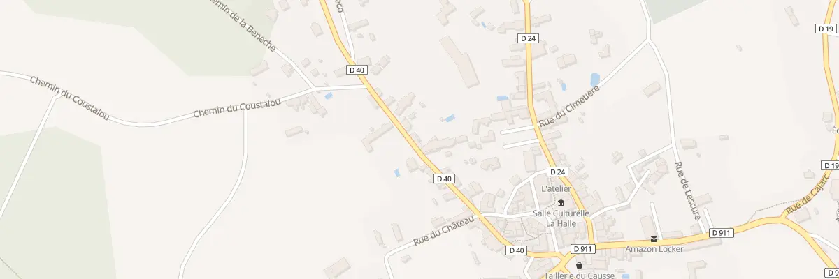 Plan du 220B Rue de Lugagnac à Limogne-en-Quercy