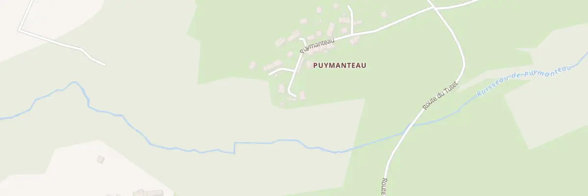 Plan du 22 Puymanteau à La Celle-Dunoise