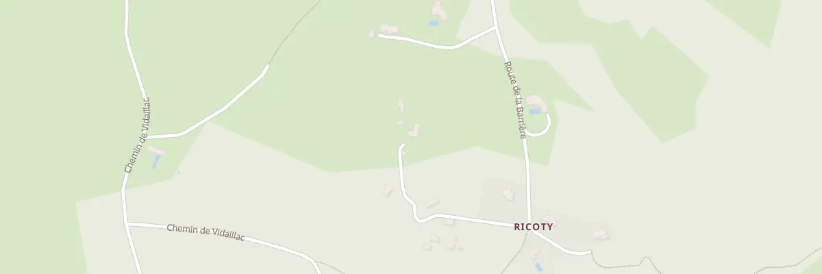 Plan du 990 Rte de la Barrière à Caylus